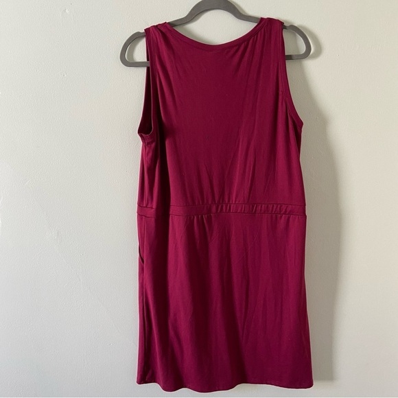 Womens Pink Lightweight Casual Napa Drawstring Pocket Dress size Large - Picture 6 of 6